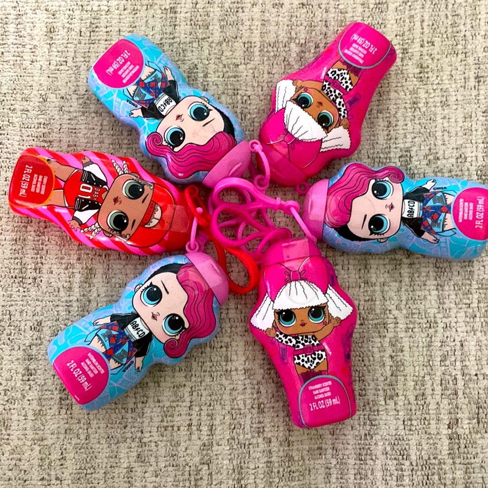 ♥️HOST PICK ♥️Brand New (6) LOL. Surprise! M.C Swag Rocker & Diva Hand Sanitizer